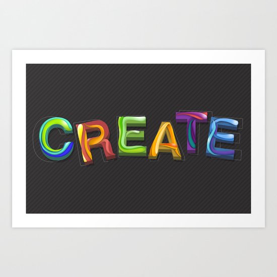 Create! Art Print
