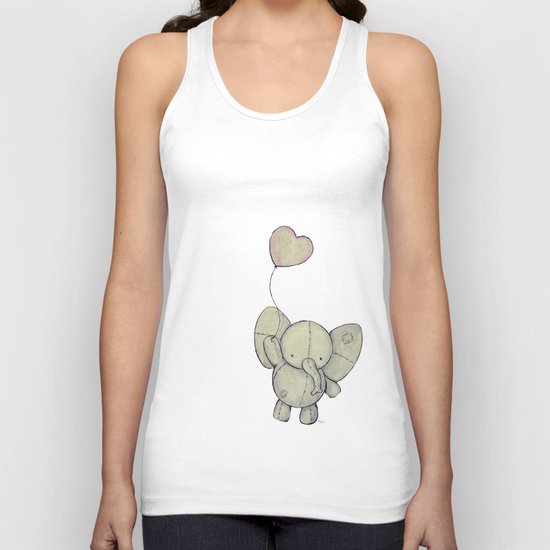 Cute Elephant II Unisex Tank Top