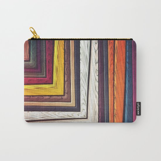 Geometric/Abstract V Carry-All Pouch
