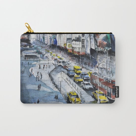 Time square - New York City Carry-All Pouch