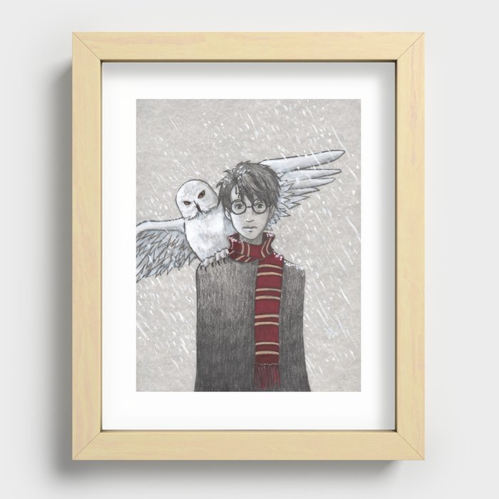 The Boy Who Lived Recessed Framed Print