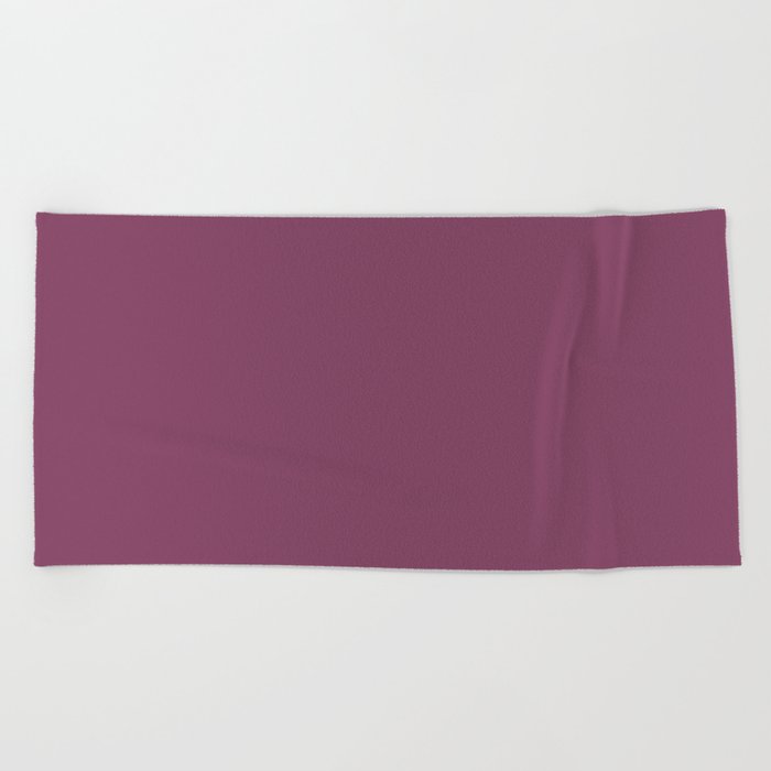 Vivacious Violet Beach Towel