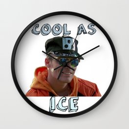 Cool as Ice Wall Clock