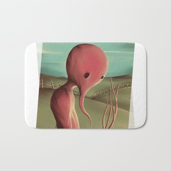Waiting for the harvest Bath Mat
