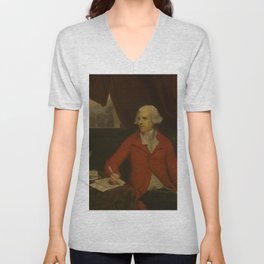Sir Joshua Reynolds - Sir Thomas Rumbold, Bt. (1788) V Neck T Shirt