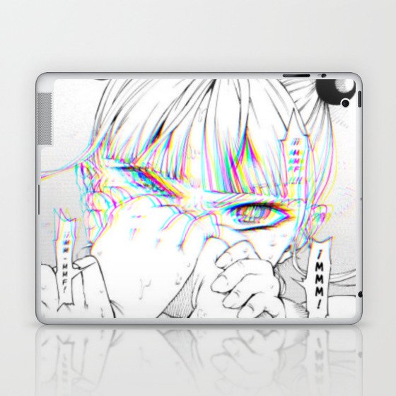 Sad Anime Aesthetic Daddy Issues Laptop Ipad Skin By