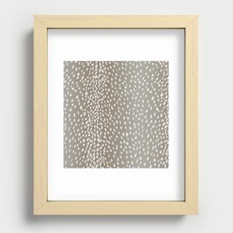 Antelope Fawn Print Recessed Framed Print