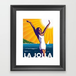 La Jolla  Framed Art Print