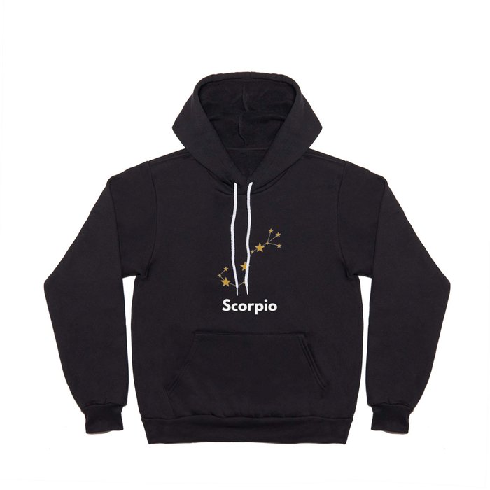 Scorpio, Scorpio Sign, Black Hoody