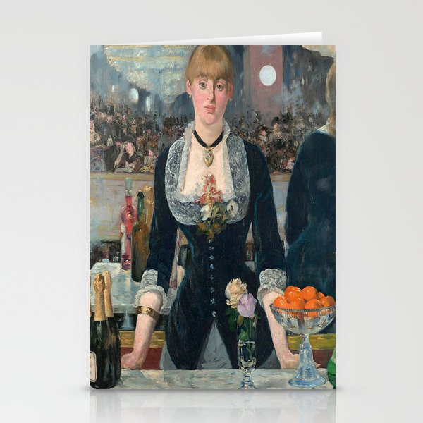  Édouard Manet , A Bar at the Folies-Bergère Stationery Cards