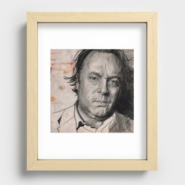 Christopher Hitchens Recessed Framed Print