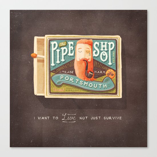 Survive Canvas Print