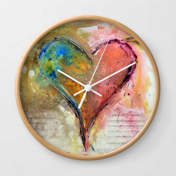 Heart of a lover Wall Clock