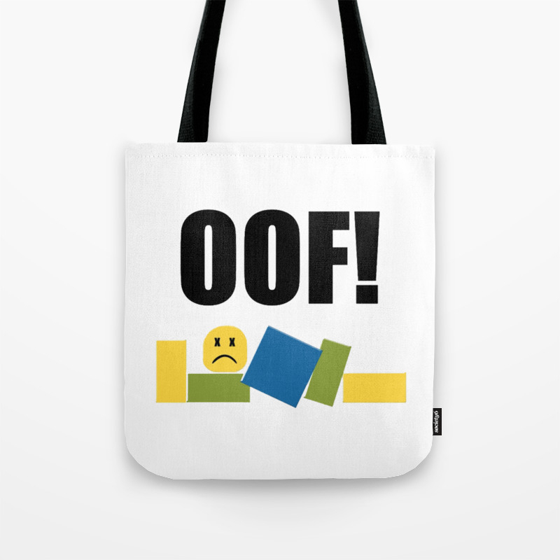 Roblox Oof Tote Bag By Devotchicken Society6 - roblox oof faces wallpaper