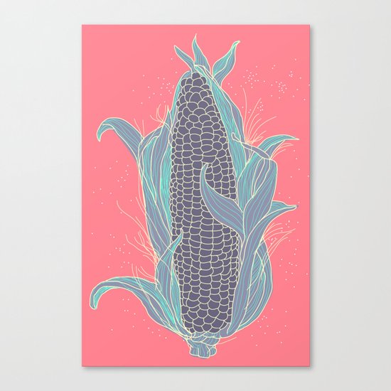 Corn Cob Canvas Print