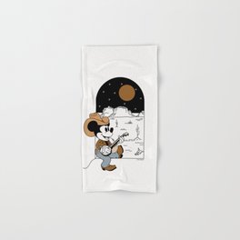 "Cowboy Mickey Mouse" by Allie Falcon Hand & Bath Towel