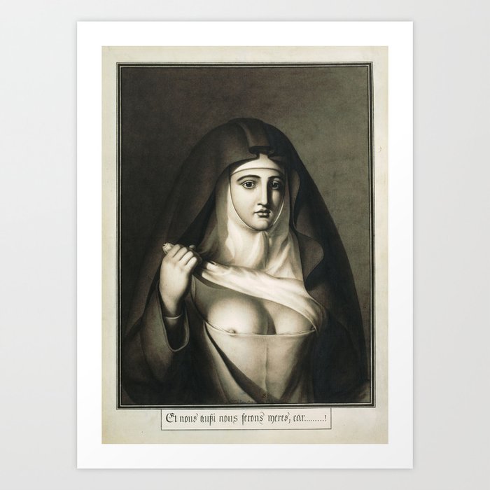 The Awful Disclosures of Maria Monk Art Print