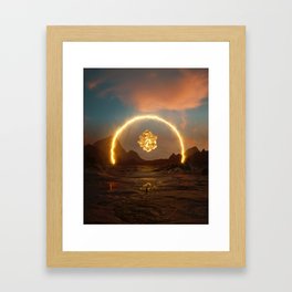 Divergence Framed Art Print