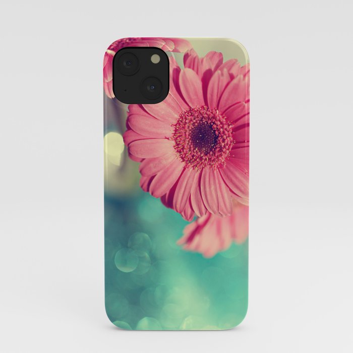 Pink Gerbera Daisy iPhone Case