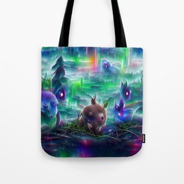 Aurora creatures Tote Bag