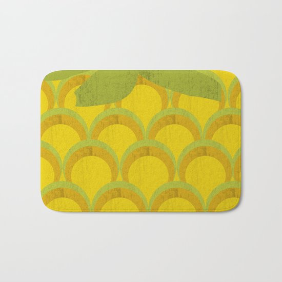 Pineapple Bath Mat