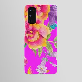 Bold Summer Print on Magenta Pink Android Case