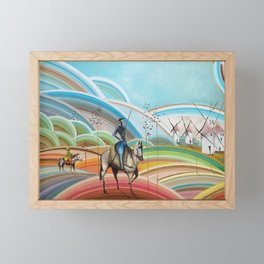 The Adventures of Don Quixote Framed Mini Art Print