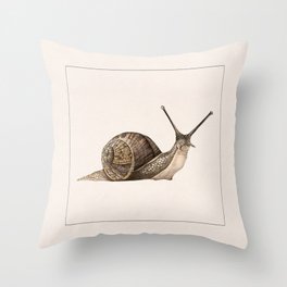 snail II Throw Pillow