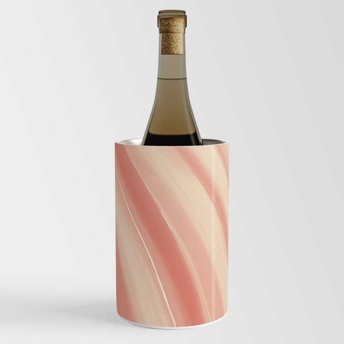 Clean Sweep Coral Abstract Wine Chiller