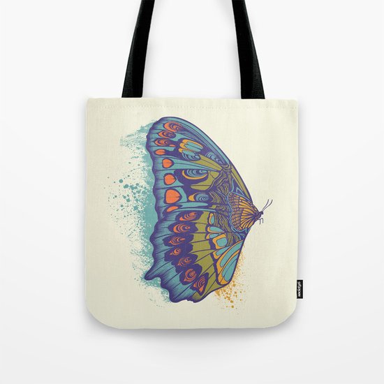 Butterfly Life Cycle Tote Bag
