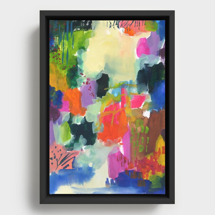 cool nights Framed Canvas