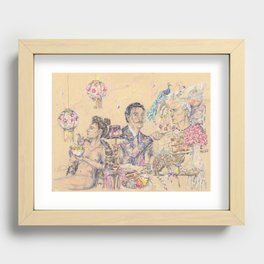 The Master at Work Recessed Framed Print