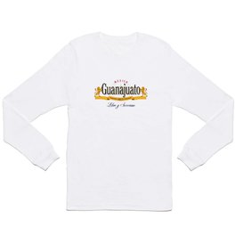 Guanajuato Mexico Beer Style 1823 Vintage Retro Distressed Long Sleeve T Shirt