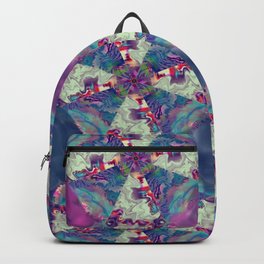Purple Kaleidoscope Backpack