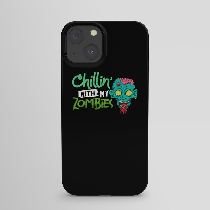 Scary Zombie Halloween Undead Monster Survival iPhone Case