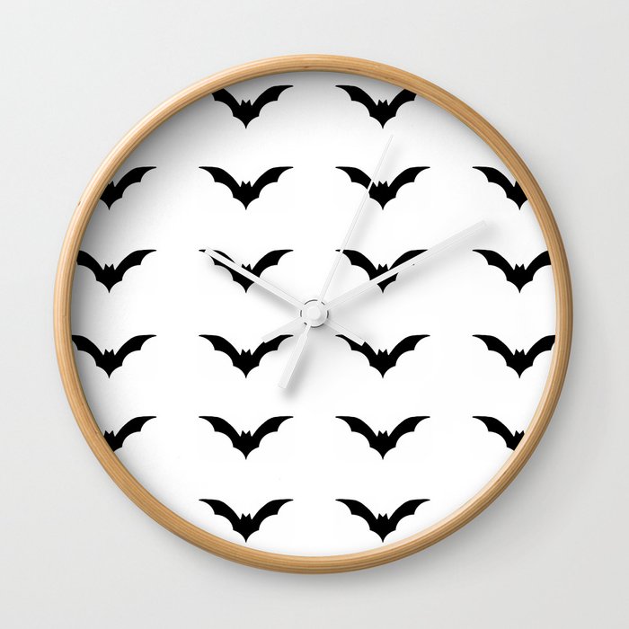 Bats Wall Clock
