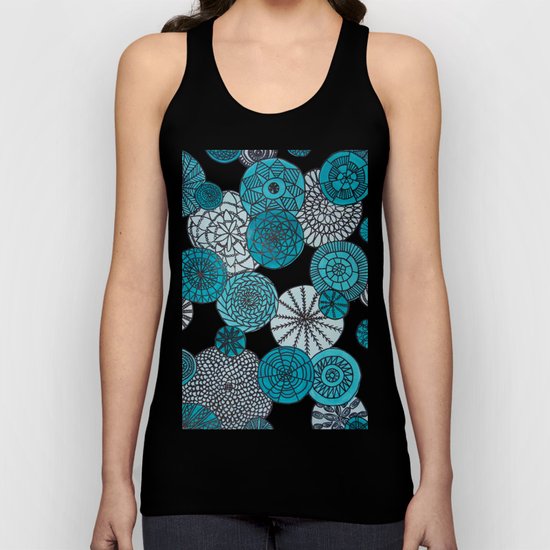 Blue Planets Unisex Tank Top