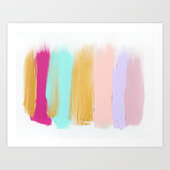 Colors 63 Art Print