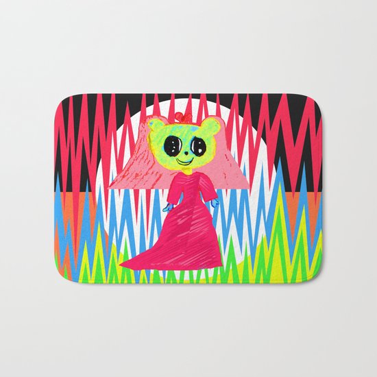 In Love | Kids Painting | by Elisavet Bath Mat