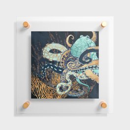 Metallic Octopus II Floating Acrylic Print