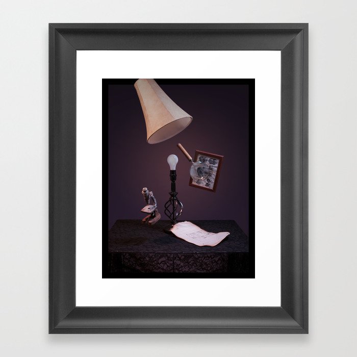 Absence Experiment 3 Framed Art Print