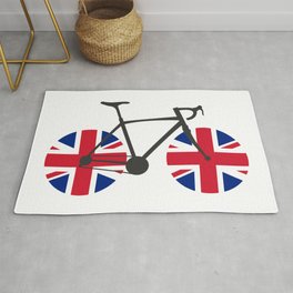 British Flag Cycling Area & Throw Rug