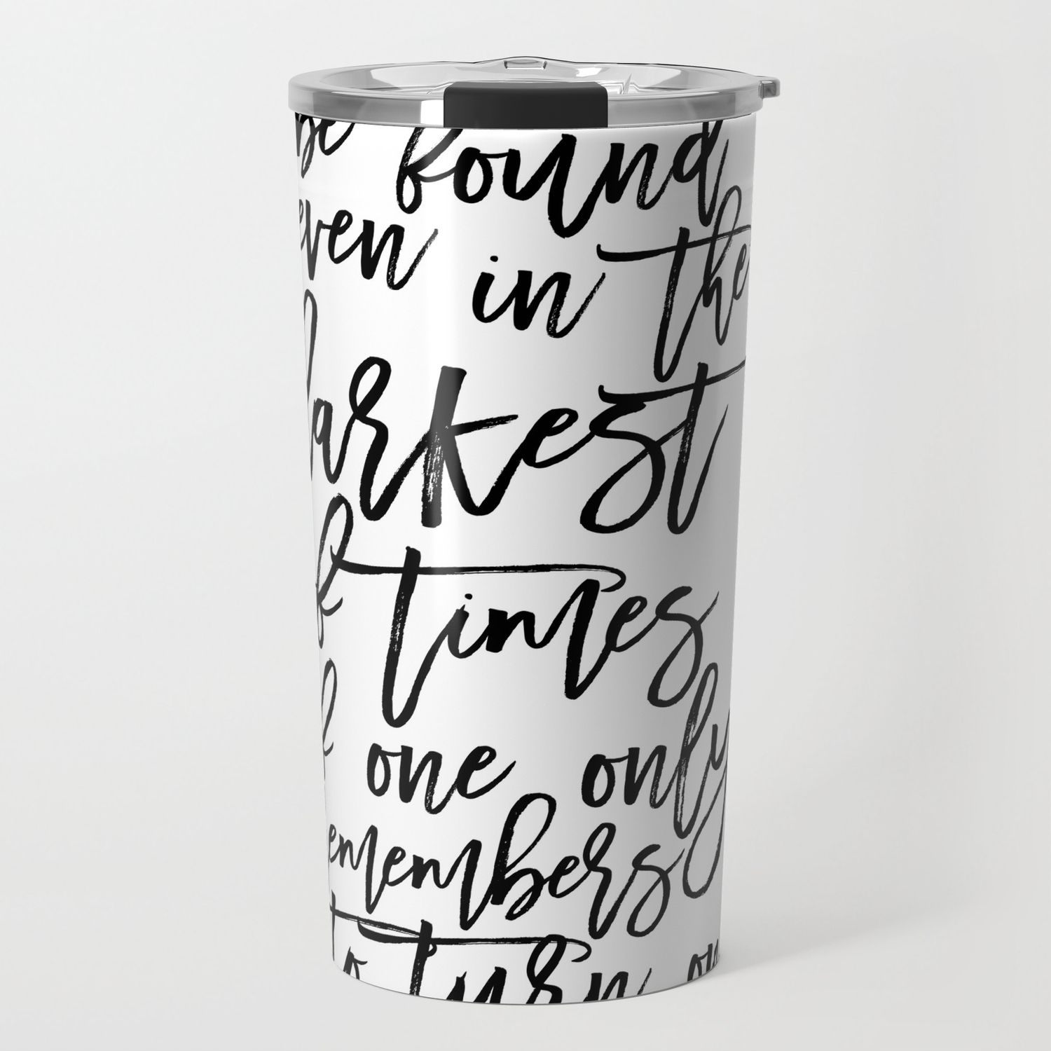 Albus Dumbledore Quotes Happiness Can Be Found Even In The Darkest Of Times Wall Art Travel Mug By Milos955 Society6