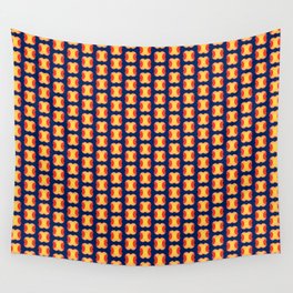 Stylised Sunflower Field Seamless Pattern Design Wall Tapestry
