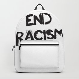 End racism Backpack
