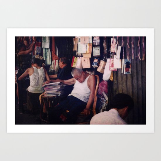 Hong Kong Art Print