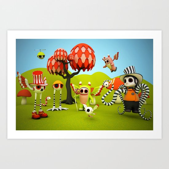 The Gathering Art Print