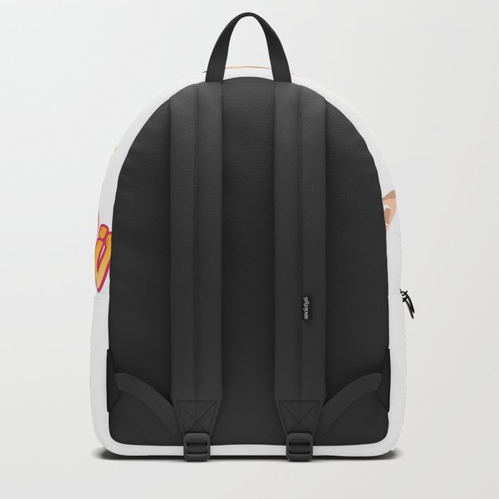 Skater Girl Skateboard Skateboarder Graphics Backpack by