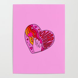 Aquarius Valentine Poster