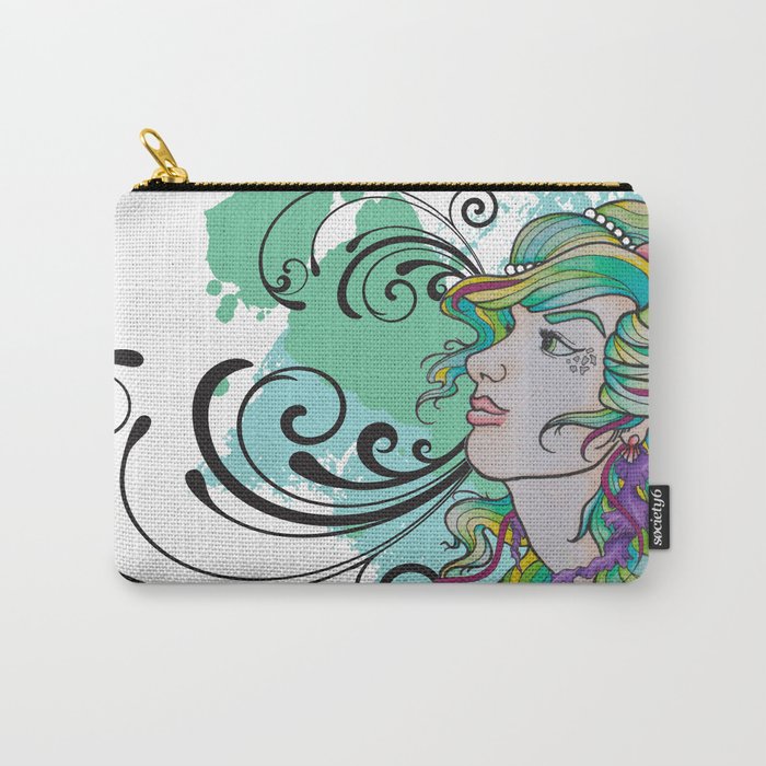 Jelly Mermaid Carry-All Pouch